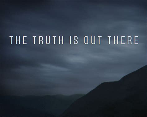 The Truth Is Out There Remastered As Wallpaper Rxfiles