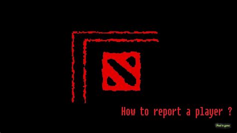 6557 does anybody know what is this and how is this releated to hidden pool? Dota 2 How to report a player ? - YouTube