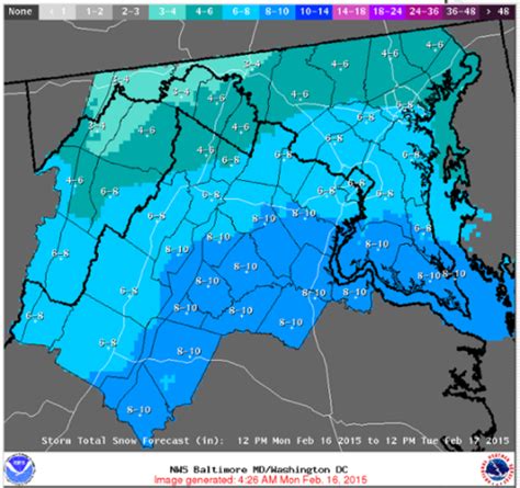 Winter Storm Warning For Reston Monday Tuesday Reston Now