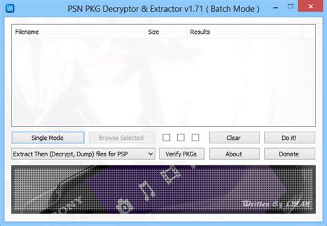 Psn Pkg Decryptor And Extractor Psp Gamebrew