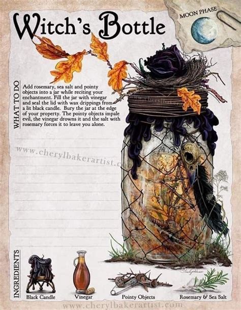 Witch Bottle Witch Bottles Wiccan Magic Eclectic Witch