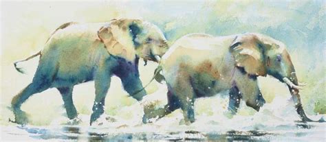 Hazel Soan Animal Paintings African Art Paintings Elephant Art