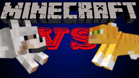 › how to domesticate a feral cat. Cats VS Dogs - Minecraft - YouTube