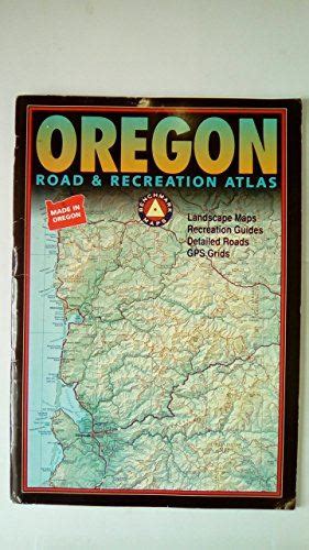 Oregon Road And Recreation Atlas Benchmark Map Oregon Road And Recreation