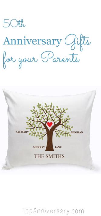 Lots of 35th anniversary gift ideas for your parents, your husband or your wife. Best 50th Wedding Anniversary Gift Ideas For Your Parents