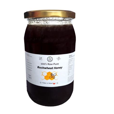 Buckwheat Raw Honey Kg Unpasteurised Unprocessed Free Uk Delivery