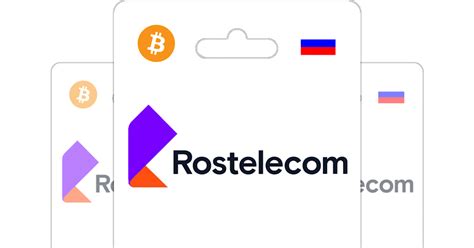 Rostelecom Prepaid Top Up With Bitcoin Eth Or Crypto Bitrefill