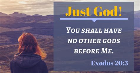Daily Bible Verse God Exodus 203 Nkjv