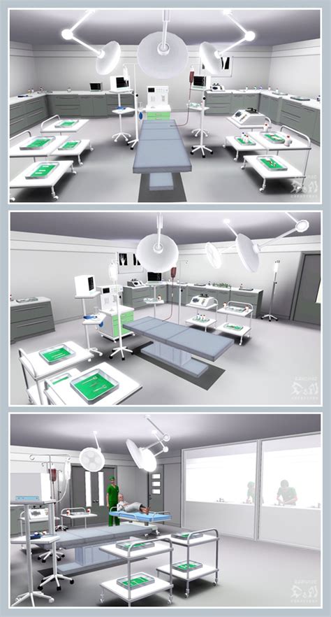 Converted to the sims 3. Mod The Sims - Request: Hospital Set