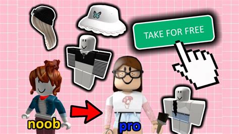 How To Get These Aesthetic Items Clothes For FREE On Roblox Aesthetic