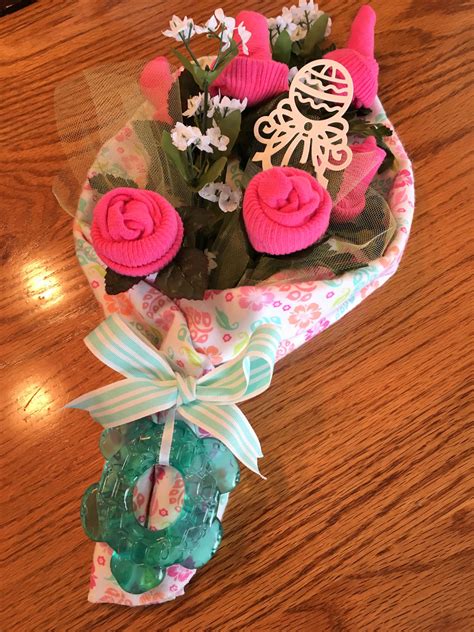 Check spelling or type a new query. Baby Sock Rose Bouquet, Handmade Infant Sock Baby Shower ...