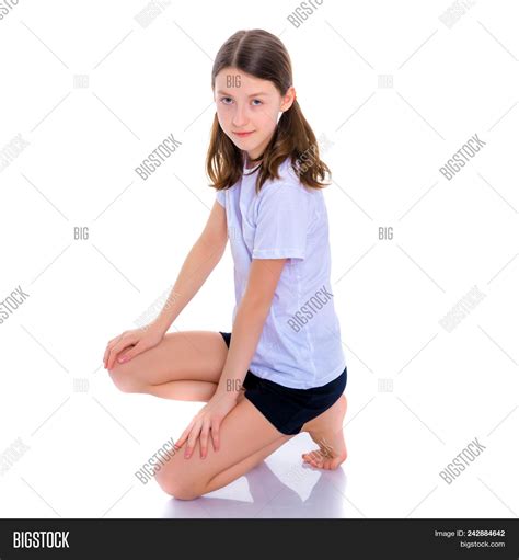 Little Girl On Her Image And Photo Free Trial Bigstock