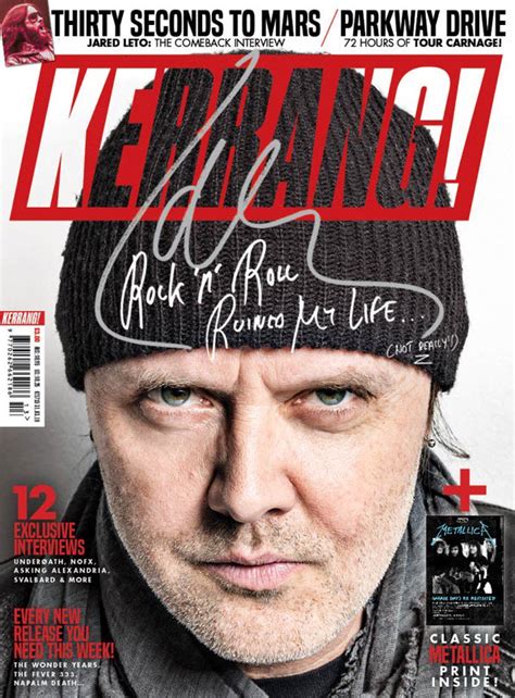 Metallicas Lars Ulrich We Dont Have Major Basket Cases In This Band