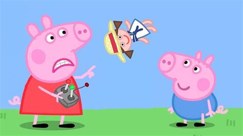 Peppa Pig Français Lavion Miniature De Papy Pig Dessin Animé Pour