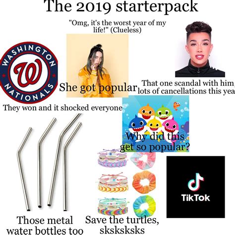 The 2019 Starter Pack Rstarterpacks