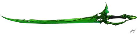 The Green Sword Of Valsia By Aragon24 On Deviantart Fantasy Sword