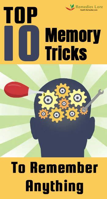 Top 10 Memory Tricks To Remember Anything Top Memory Tricks