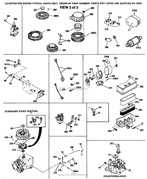 Tecumseh Tvm220 157031d Parts Diagram For Engine Parts List 2