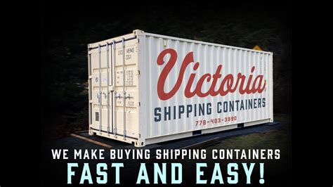 Welcome To Victoria Shipping Containers Youtube