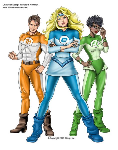 Superhero Group Designed For Allsup Superhero Groups Character
