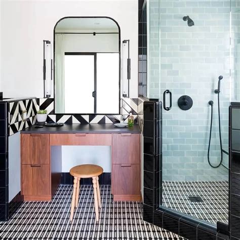 Inspiring Bathrooms With Geometric Tiles The Nordroom
