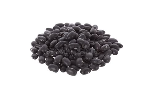 Black Beans Isolated On White Stock Photo Image Of Beans Diet 7132442