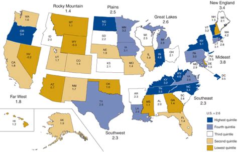 Us Real Gdp By State And Per Capita Income Comparison Saving To Invest