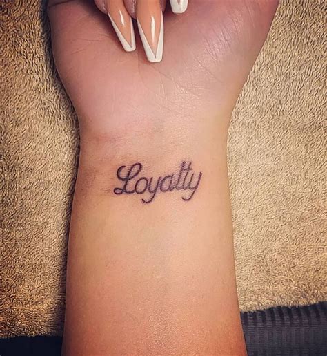 20 Loyalty Tattoo Ideas For Women And Their Meaning Moms Got The Stuff