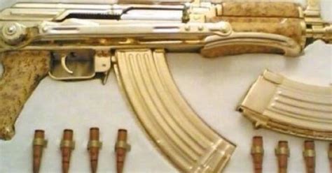 Gold Made Rare Guns In Dubai And Saudi Arabia13photos Pak Guns