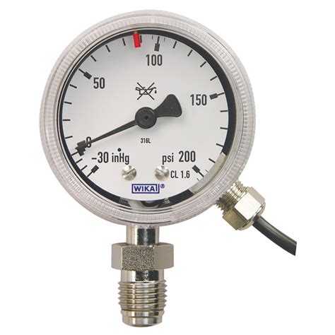Model 23025w8513 Bourdon Tube Pressure Gauge With Electrical Output