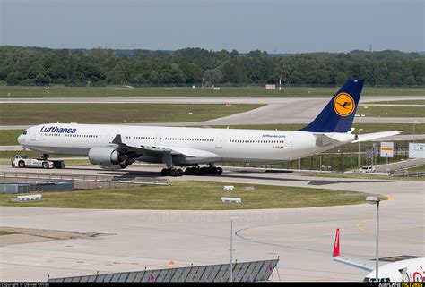 D Aihu Lufthansa Airbus A340 600 At Munich Photo Id 1310021