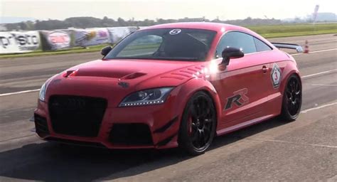 Tuned Audi Tt Rs With 750hp Would Give The R8 A Headache Carscoops