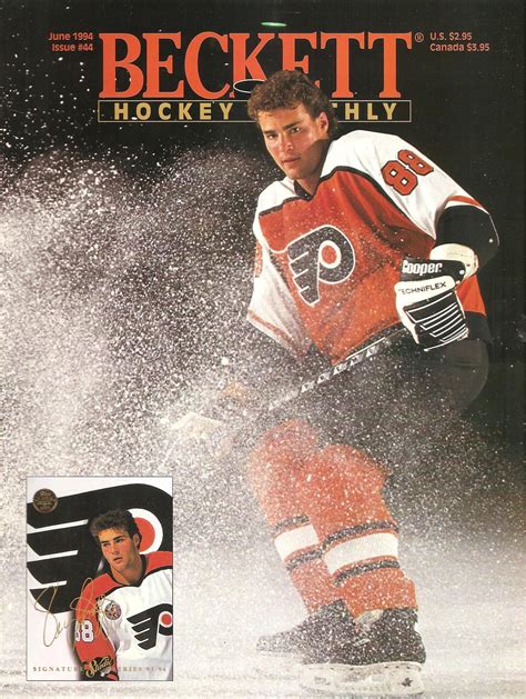Beckett Hockey Magazine June 1994 Eric Lindros Cover Eric Lindros