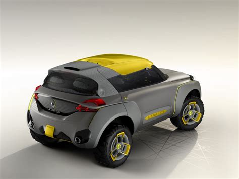 Renault Kwid Concept Rear Three Quarter Press Shot