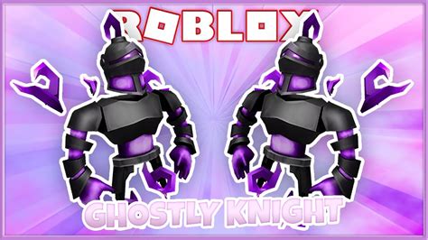 New Exotic Pet The Ghostly Knight Roblox Assassin Youtube