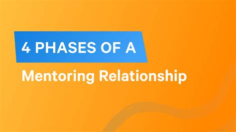 4 Phases Of A Mentoring Relationship Together Mentoring Software