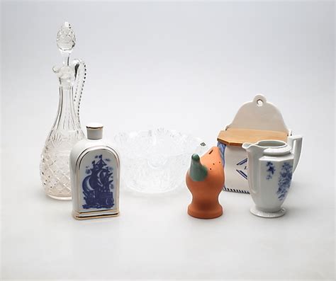 Glas Och Keramik 6 Delar Keramik And Porslin Europeiskt Auctionet