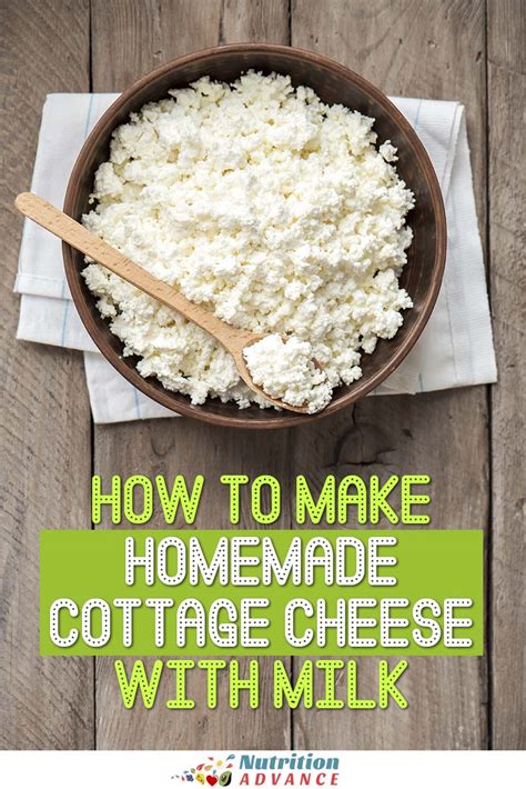 Quick And Easy Homemade Cottage Cheese Recipe Nutrition Advance