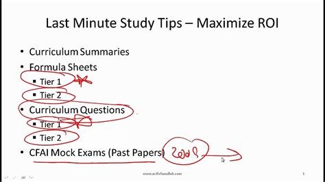 Check out this video for last minute study tips and how to prepare for exams in short time. CFA L2 Last Minute Study Tips.mp4 - YouTube