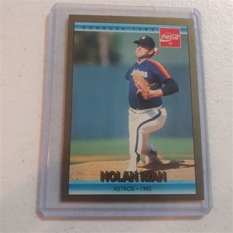 Rare Nolan Ryan 1992 Donruss 19 of 26 Baseball Card | Etsy | Baseball