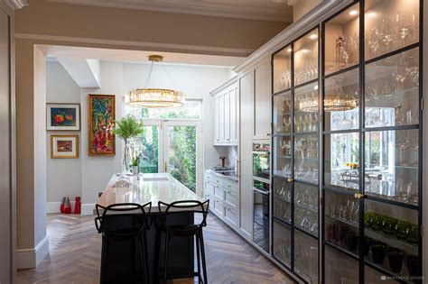 London Townhouse Kitchen Design The Hamptons Collection