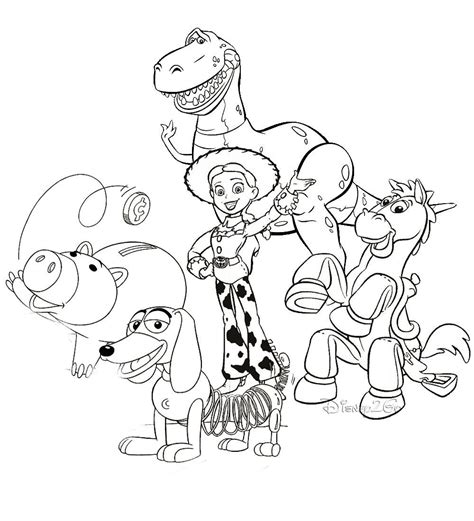 Toy Story 4 Coloring Pages - Coloring Home