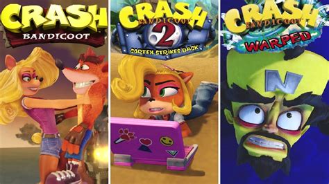 Crash Bandicoot N Sane Trilogy Full Game Walkthrough All 3 Games