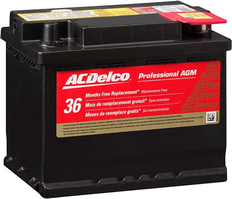 Acdelco 47agm Professional Agm Automotive Bci Group 47 Battery Partlimit