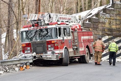 Firefighter Injured In Fire Truck Accident