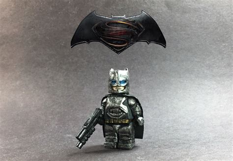 Custom Lego BvS: Armored Batman in 2020 | Custom batman, Custom lego, Lego custom minifigures