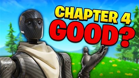Is This Chapter Actually Fun Fortnite Chapter 4 Youtube