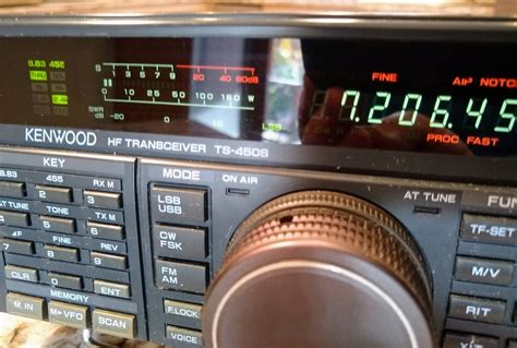 Kenwood Ts 450s 100 Watt Hf Transceiver Solid Clean Amateur Radio Ebay