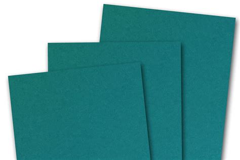 Teal Discount Card Stock For Diy Invitations And Announcements