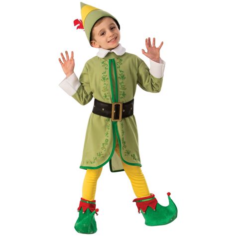Buddy The Elf Fancy Dress Costume For Child Little Boys S